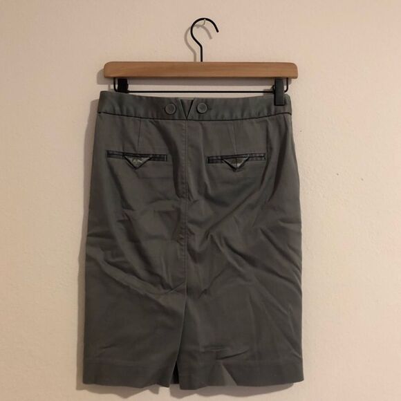 EUC! ARMANI EXCHANGE Pencil Skirt sz 0 - Picture 3 of 7